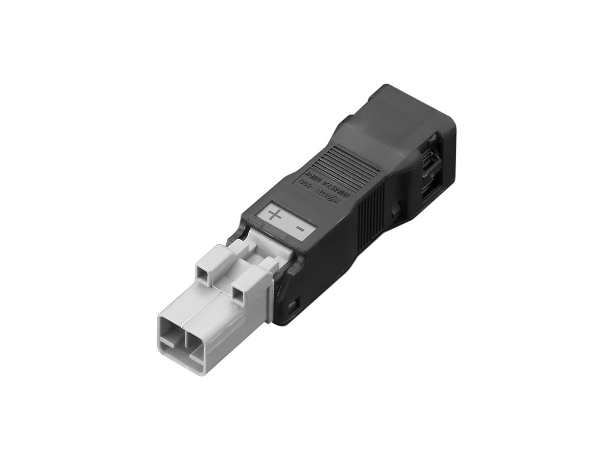 Stecker Rittal SZ 2500.640 für LED-Systemleuchte 24VDC 2P 5Stk