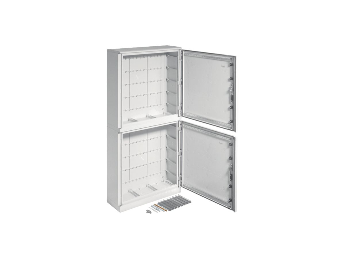 Wandgehäuse Hager Orion.Plus 370 Module 5+5-Reihen 37TE 850×1750×300mm gu