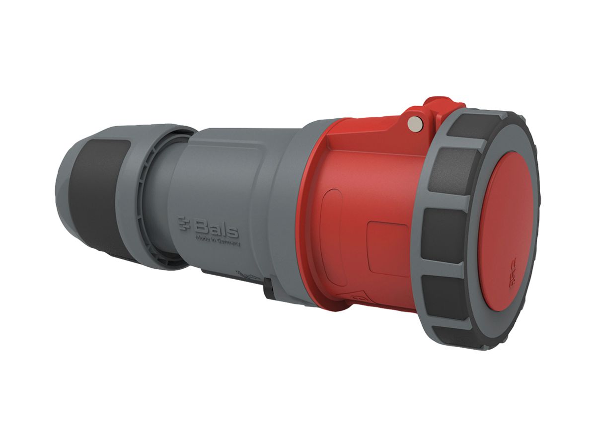 Kupplung CEE Bals INNOLINQ-Design 4P 125A 400V rot 6h IP67 Schraubklemme