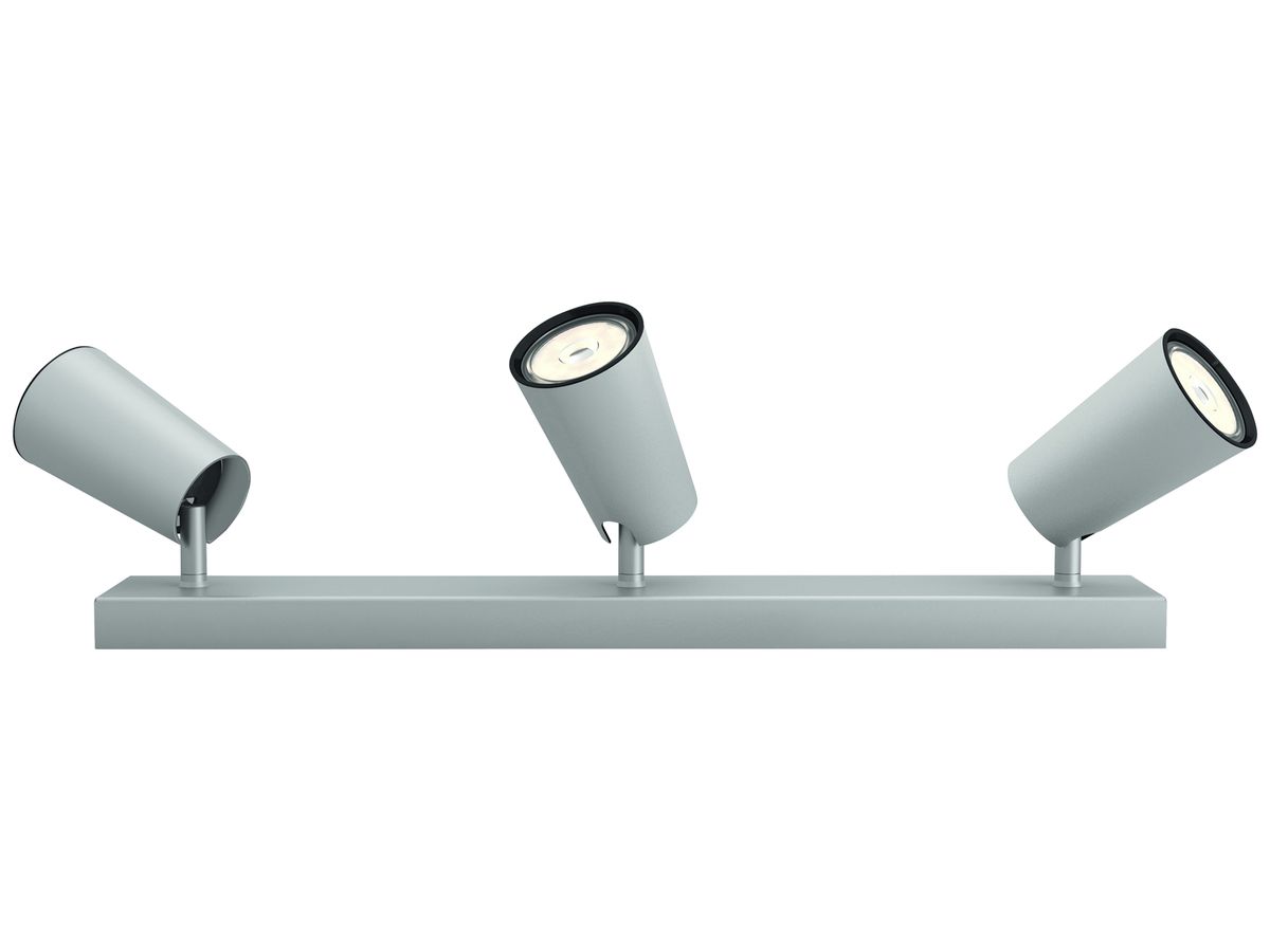 Deckenleuchte Philips myLiving PAISLEY, GU10 3×5.5W IP20, aluminium