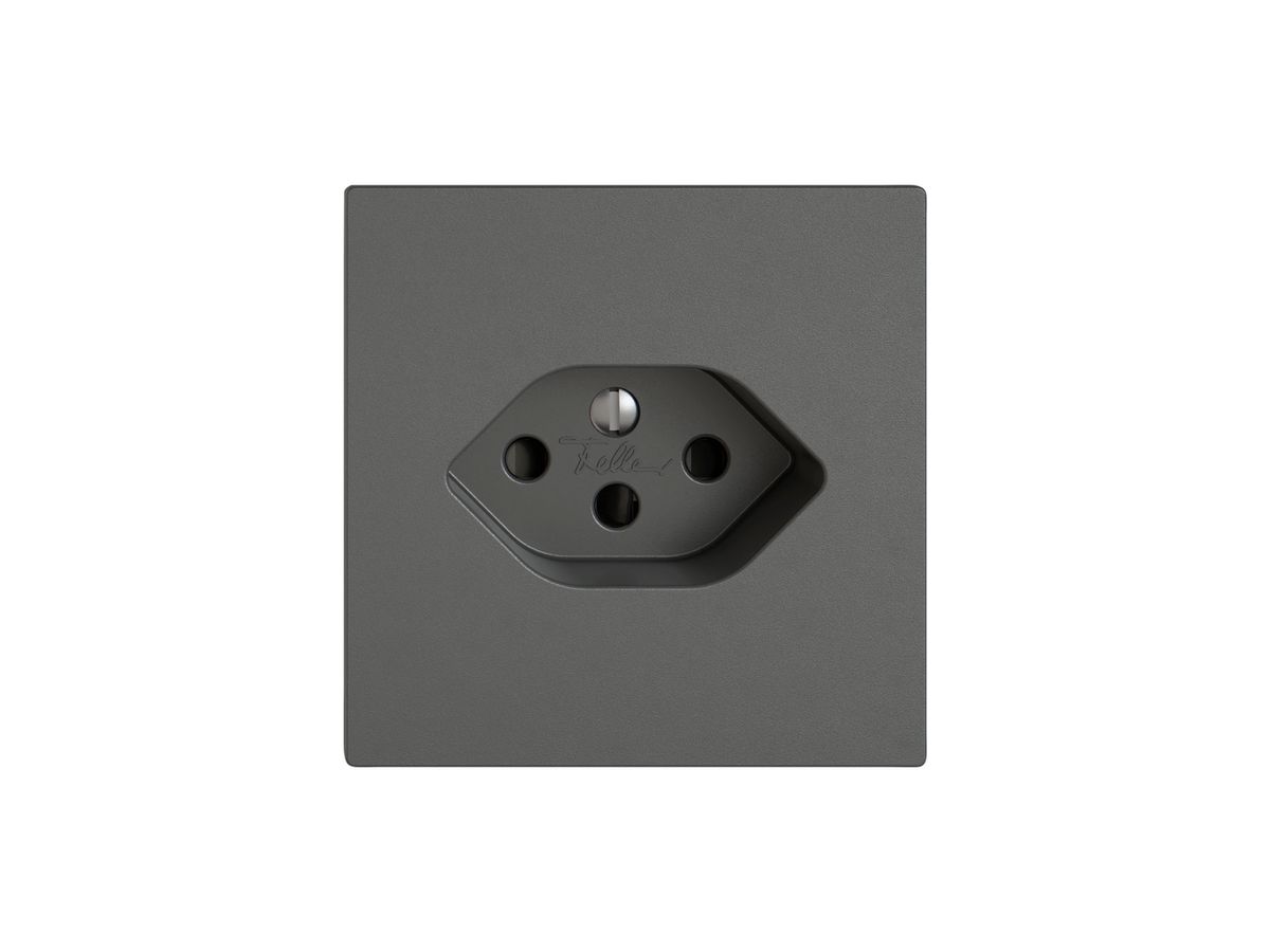 Steckdose EDIZIO.liv SNAPFIX® 1×T13 mit Shutter dgu