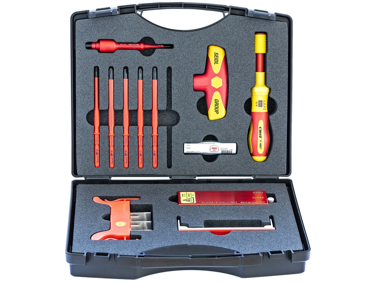 Werkzeugkoffer SEIDL SL-KFR-EVU-05 12-teilig