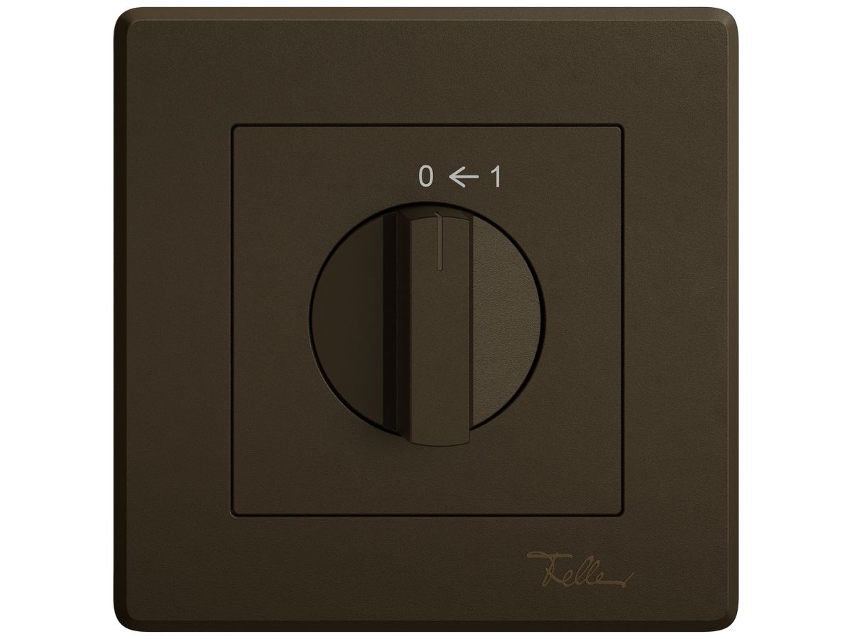 UP-Montageset EDIZIO.liv SNAPFIX® f.Drehschalter m.Griff 0 ← 1 br