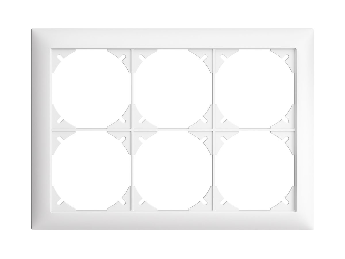 UP-Kopfzeile EDIZIOdue 2×3 weiss