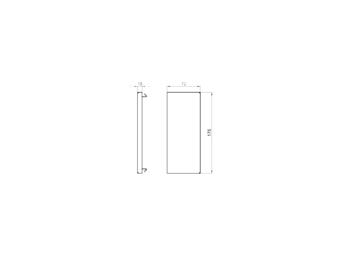 Endstück Bettermann GS-E70170 verzinkt