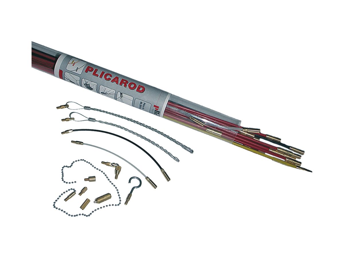 Glasfaserstab Einzugs-Set