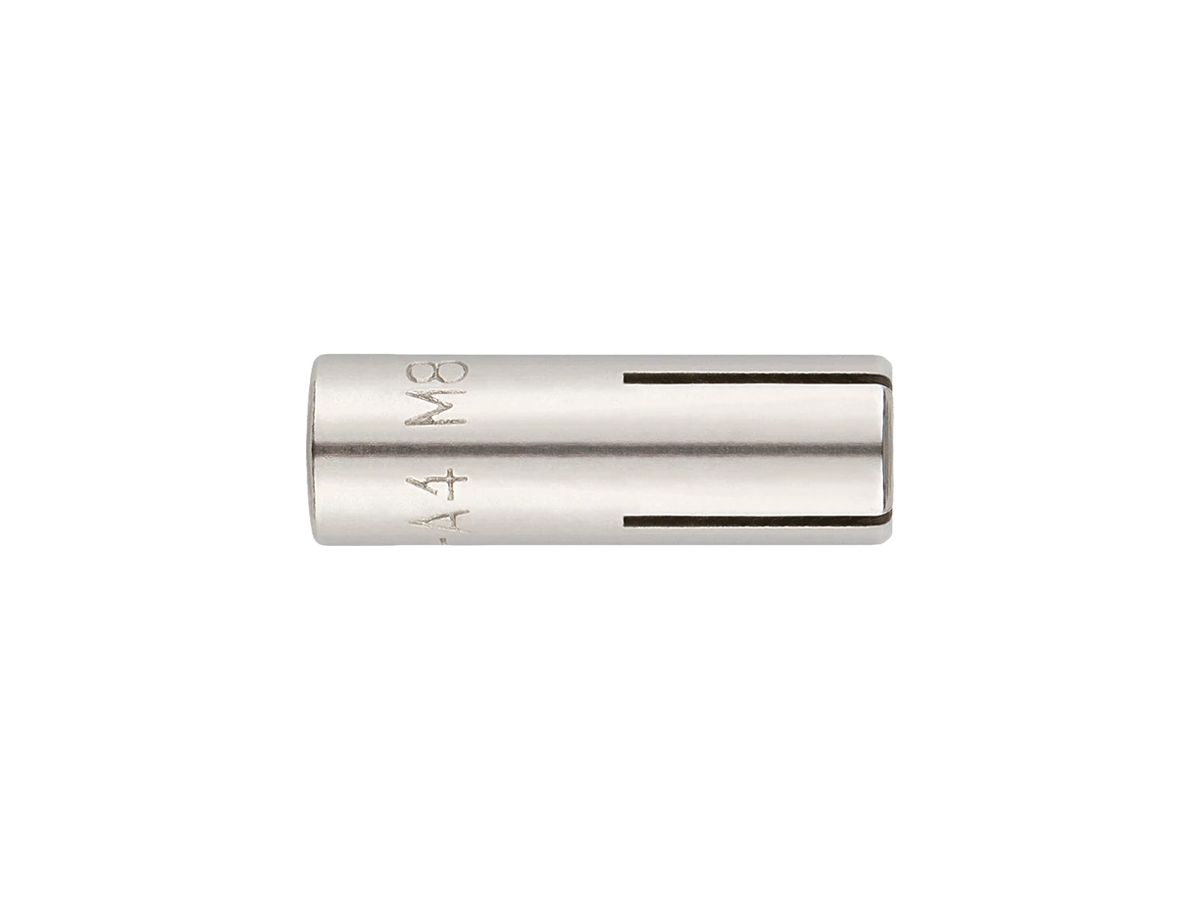 Einschlaganker CADDY, Edelstahl 316, elektrolytische Verzinkung, M8×30 mm