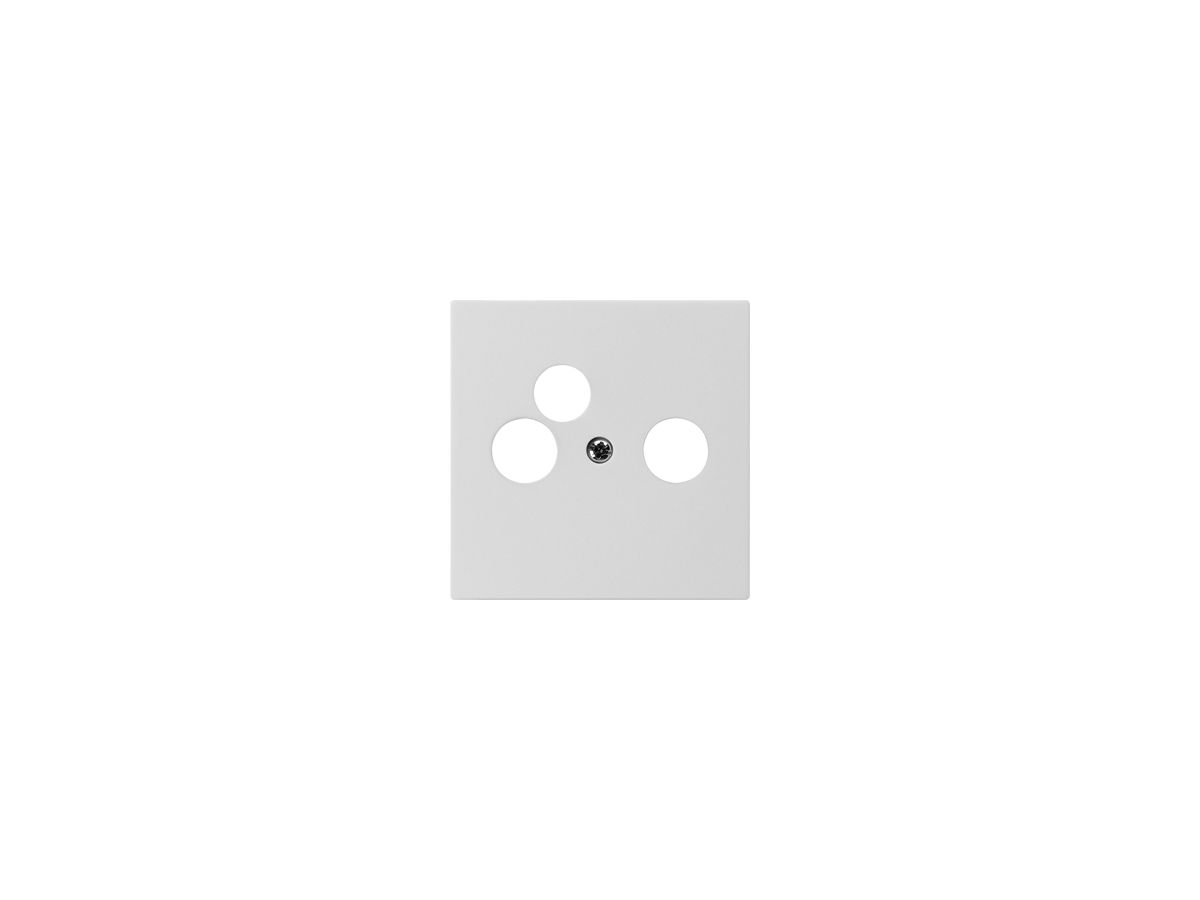 Frontplatte kallysto 60×60mm beige für R/TV-NET