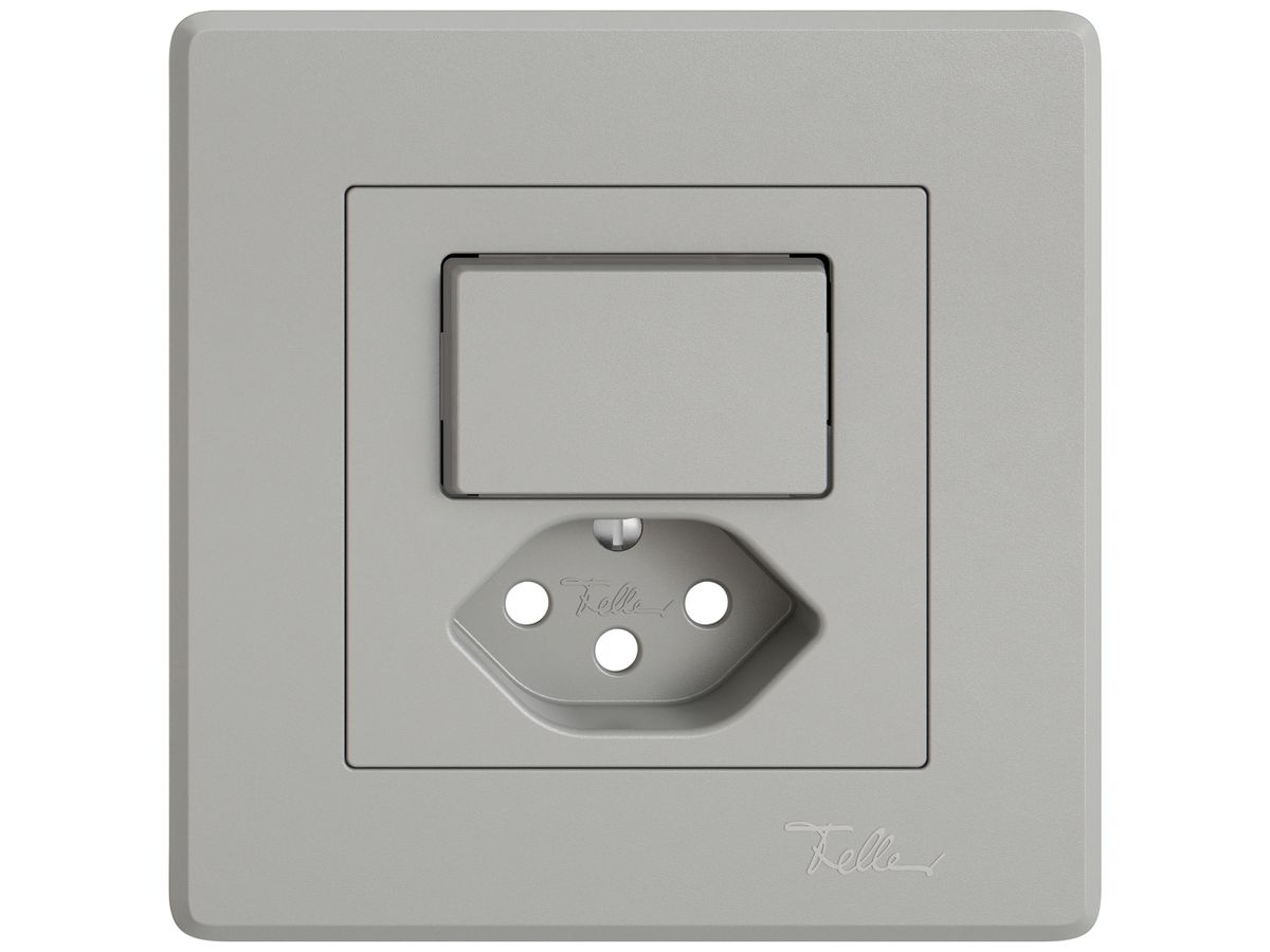 UP-Montageset EDIZIO.liv SNAPFIX® für Kombi.T13 m.1 Knopf bel.m.Seitenlinse hgu
