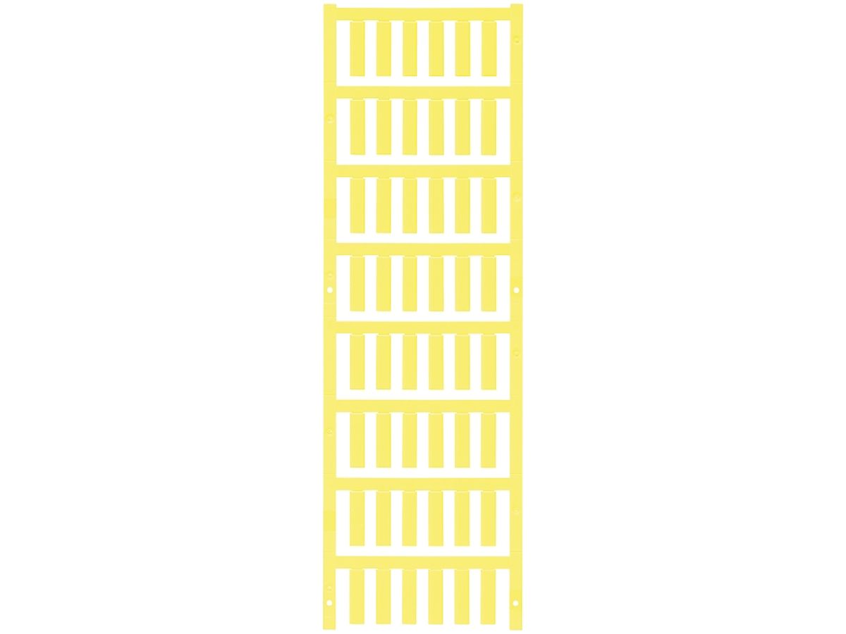 Leitermarkierer Weidmüller MultiCard SF für Ø3.6…6mm 21×5.7mm PA66 gelb