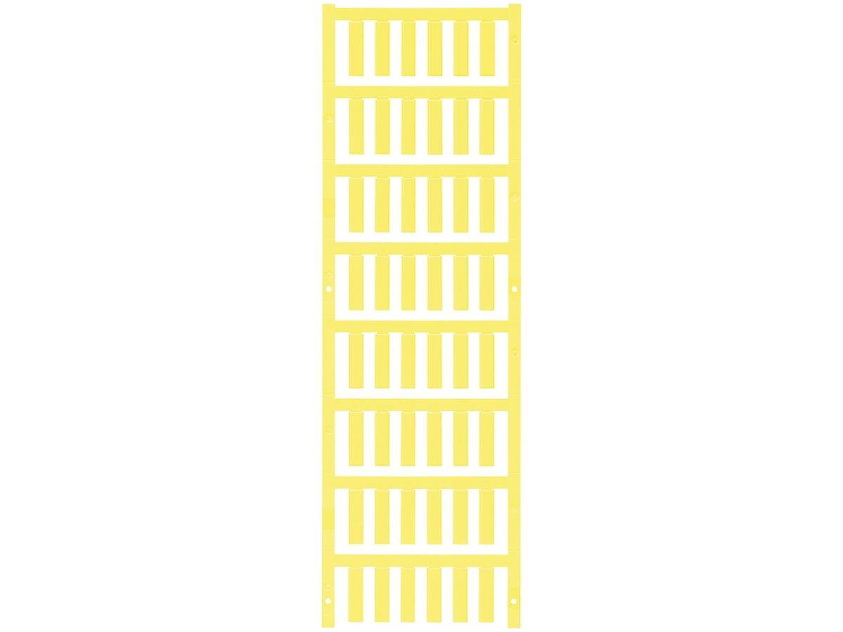 Leitermarkierer Weidmüller MultiCard SF für Ø3.6…6mm 21×5.7mm PA66 gelb