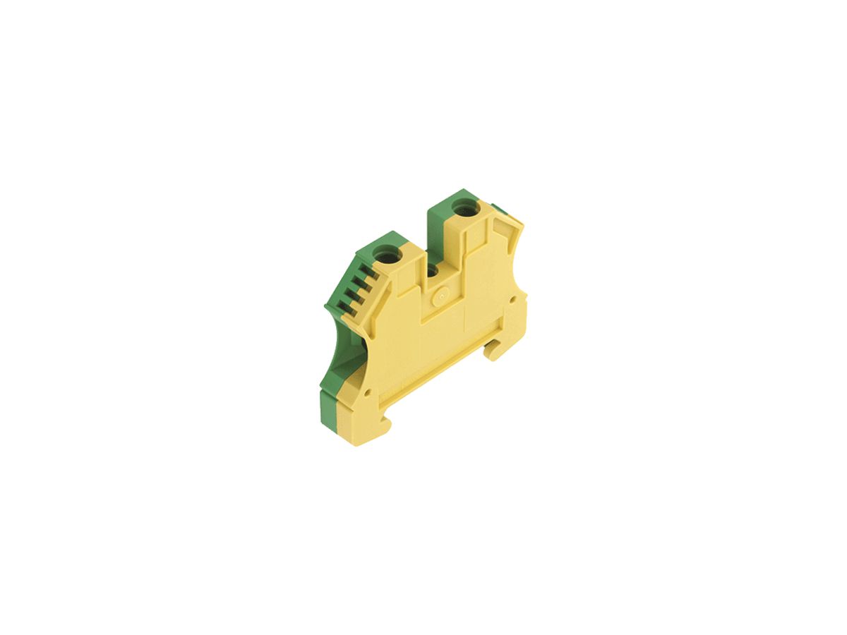 Schutzleiter-Reihenklemme Weidmüller WPE Schraubanschluss 10mm² grün-gelb