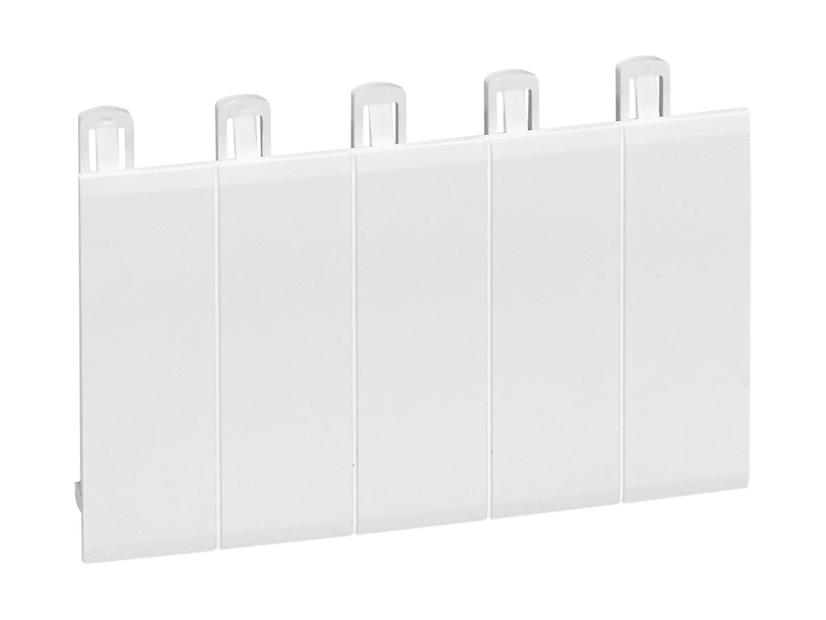 Abdeckprofil Legrand für LEXIC 18 Modul weiss