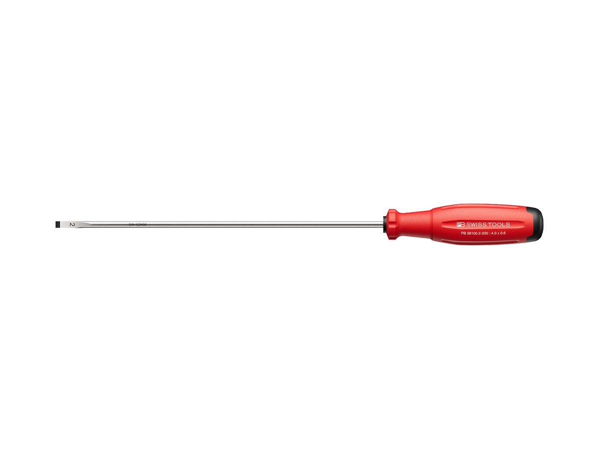 Schraubenzieher PB SwissGrip Evo 0.6×4×200mm