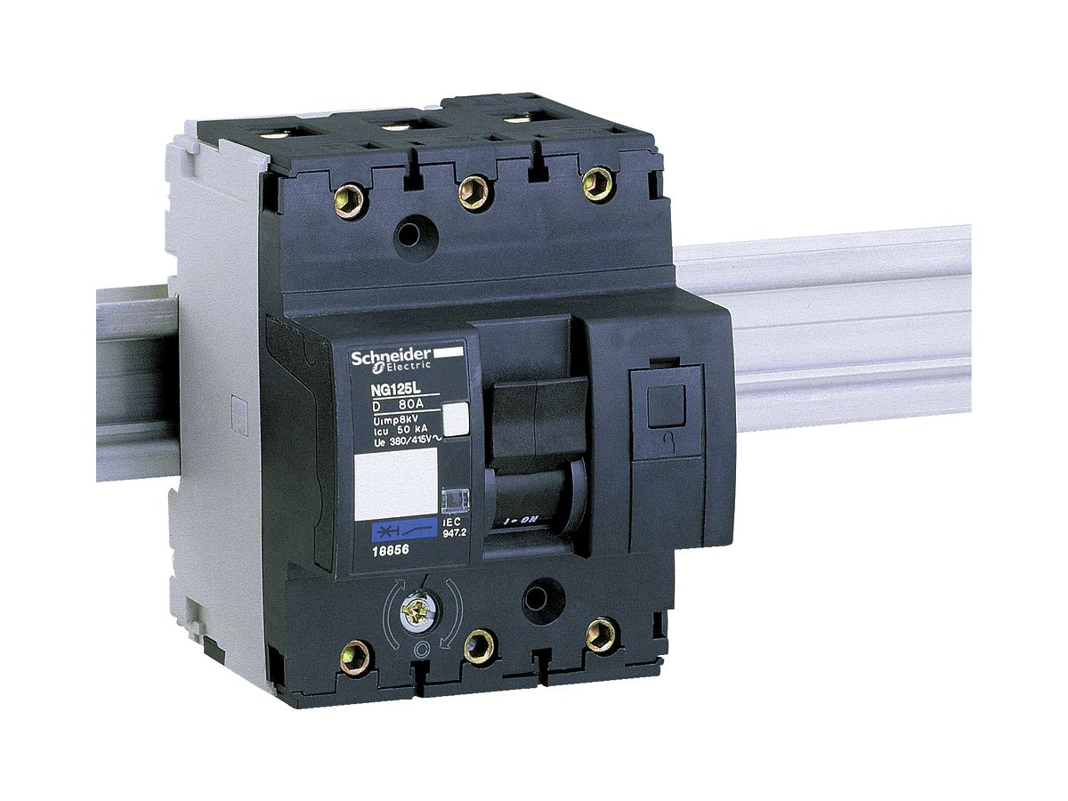 Leistungsschalter Schneider Electric NG125L 3P 80A D