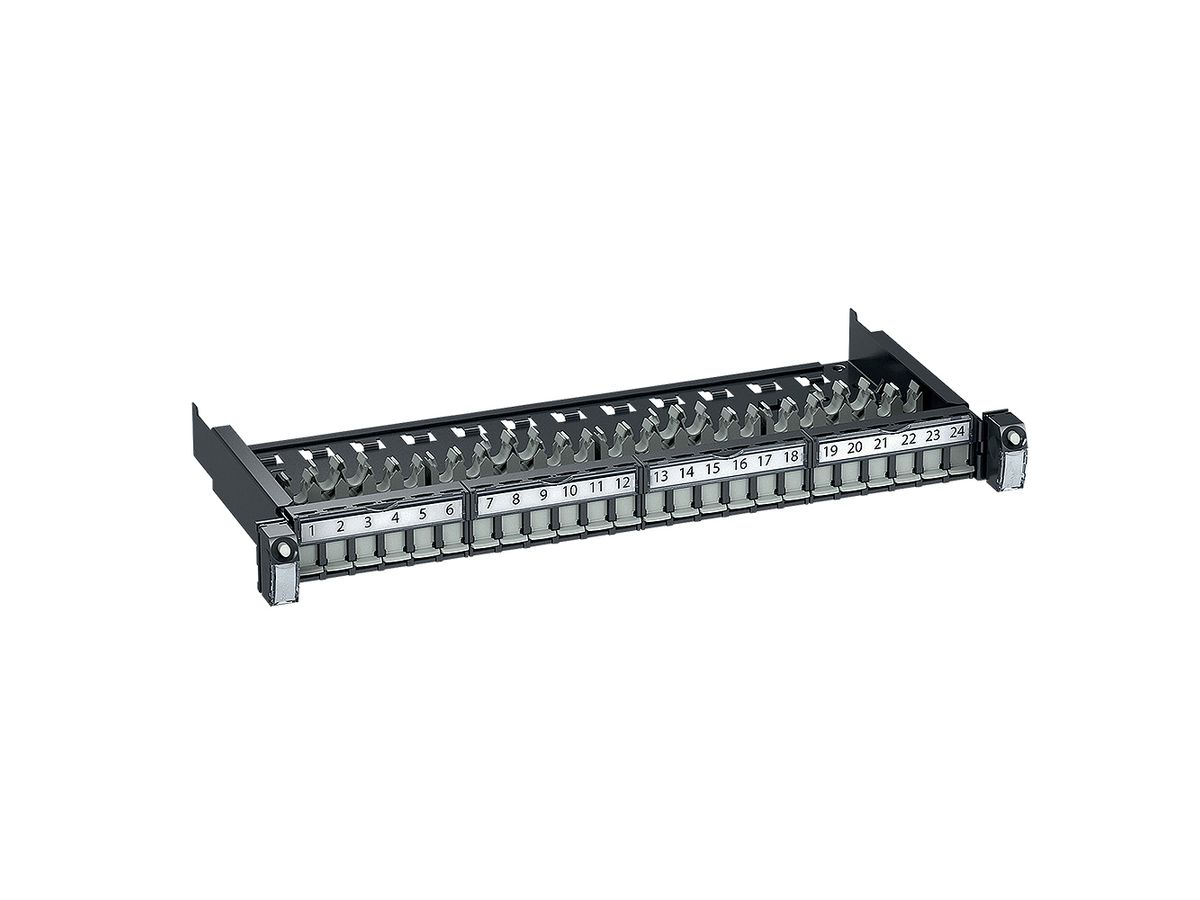 Patchpanel EASYNET 19" 1HE 24-fach für S-One