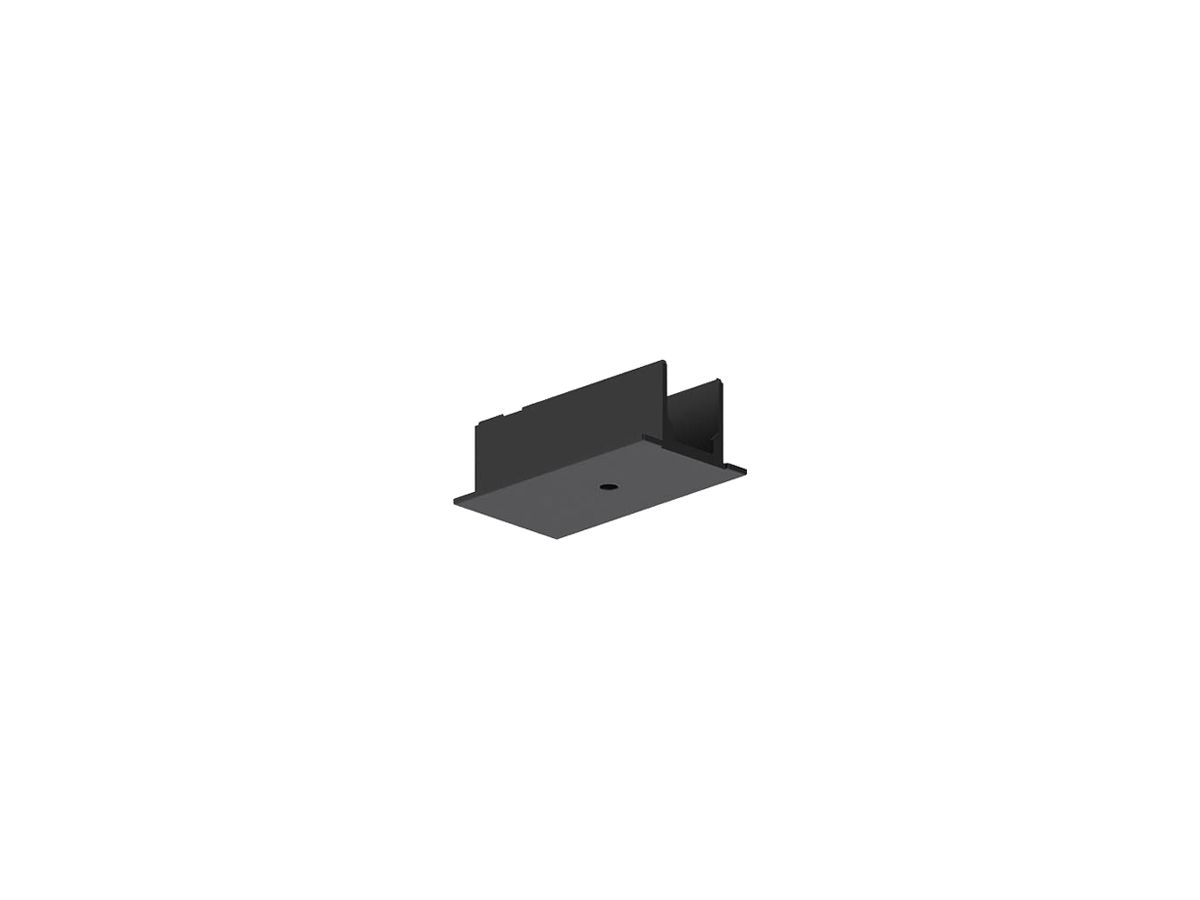 EB-Blindabdeckung Sylvania OneTrack Endeinspeiser Polycarbonat 95×31mm schwarz