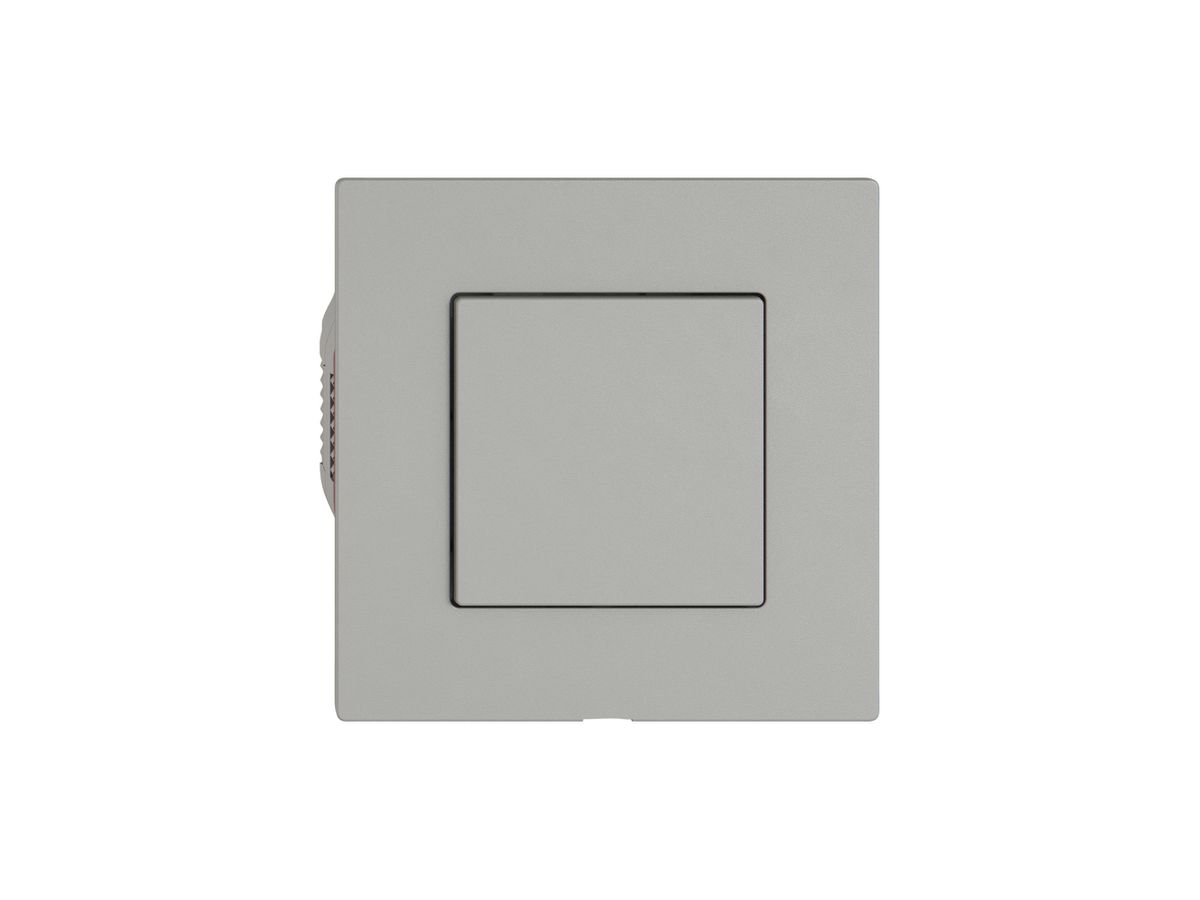 Taster KNX RGB EDIZIO.liv KNX Basic SNAPFIX® 1T 1B LED hgu