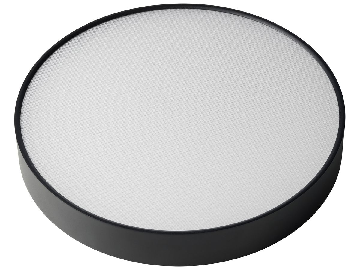 LED-Deckenleuchte EOLED SHIFT4+ 30W 3100lm 3000…4000K DALI Ø450×79mm schwarz