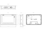 Touchpanel 9" Siemens SIMATIC HMI KTP900 BASIC COLOR PN, 65K Farben