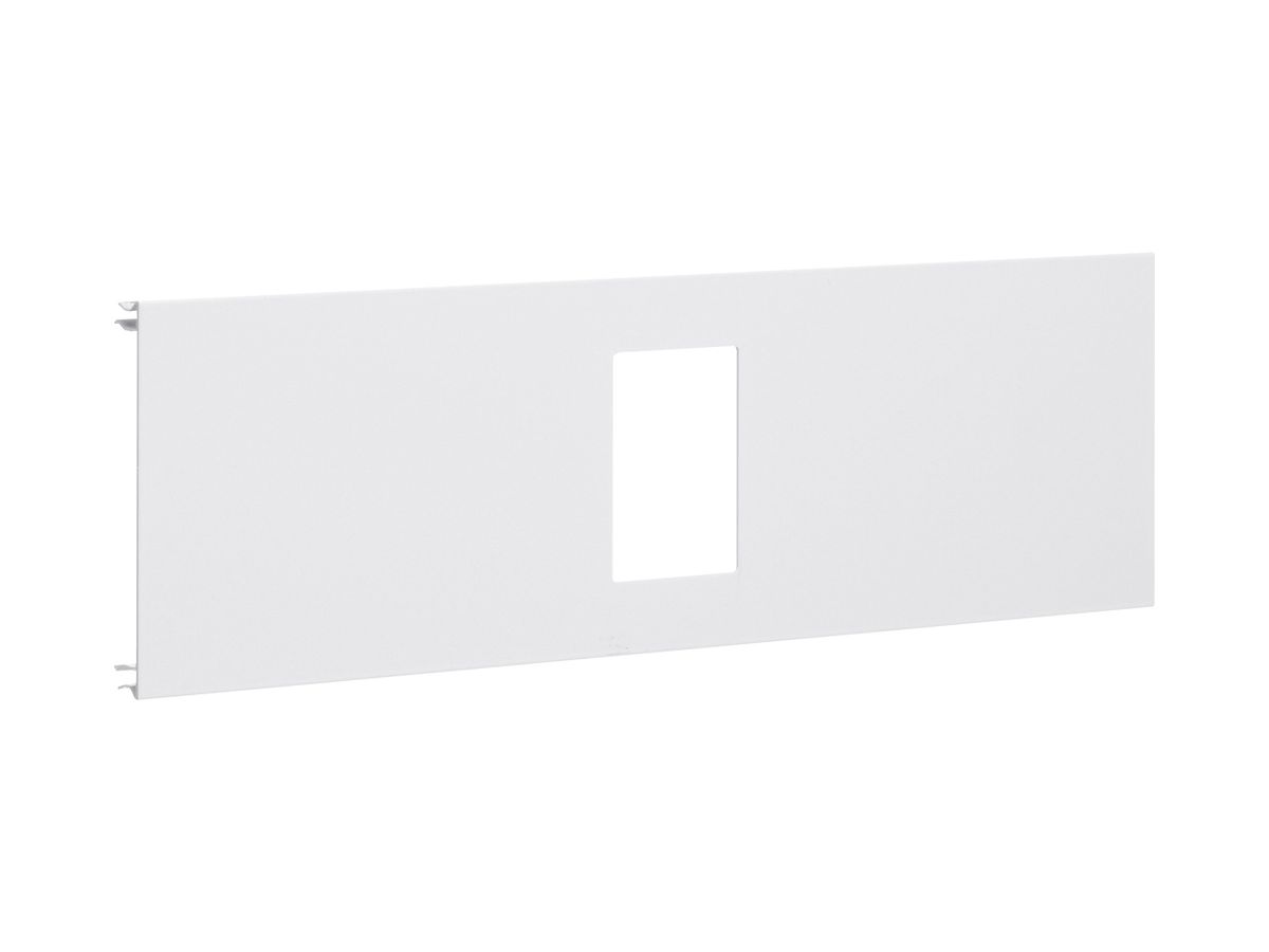 Geräteblende tehalit BRA 120, 4 Module, verkehrsweiss