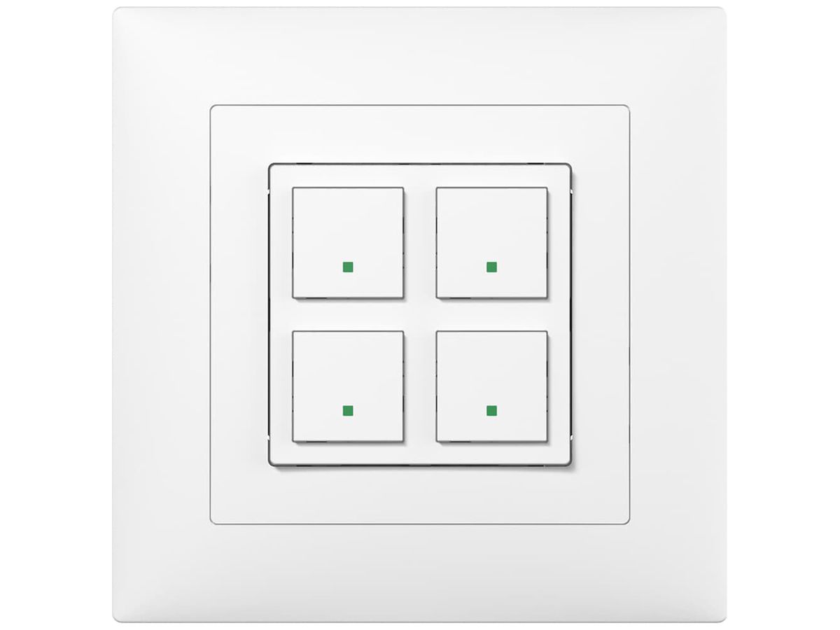 UP-Sensor/Dimmaktor 2/1×SIDUS free@home wireless, weiss