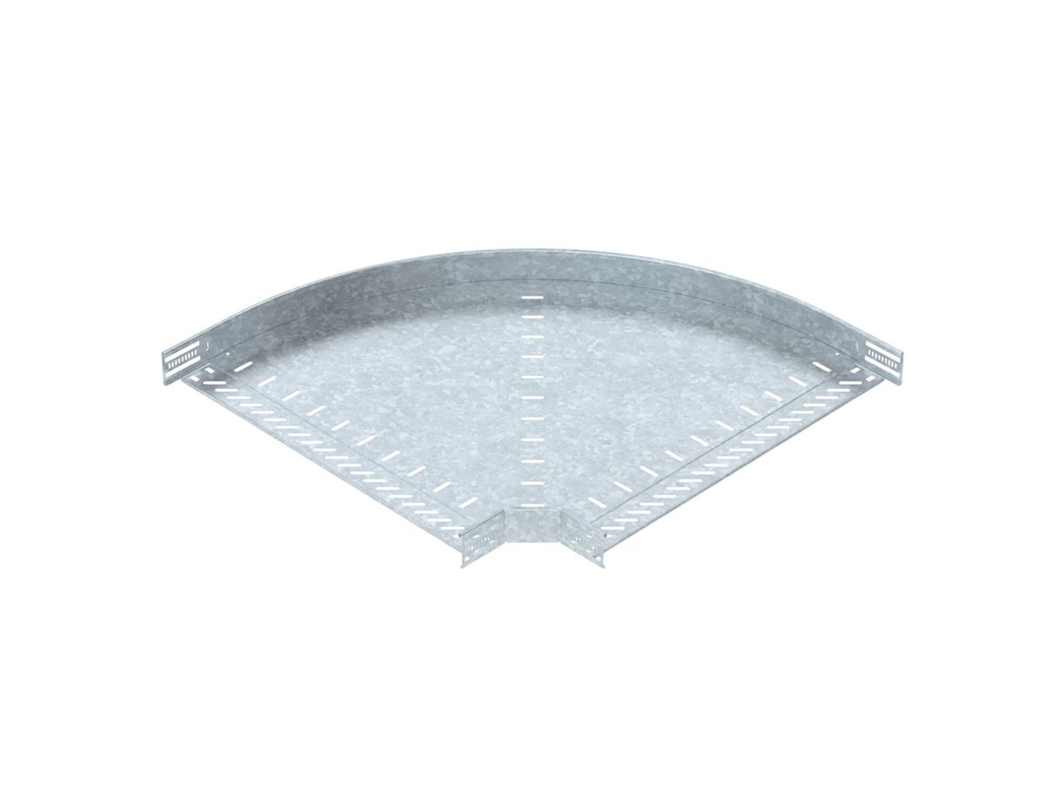Bogen BET RB 90° 60×600mm Stahl feuerverzinkt