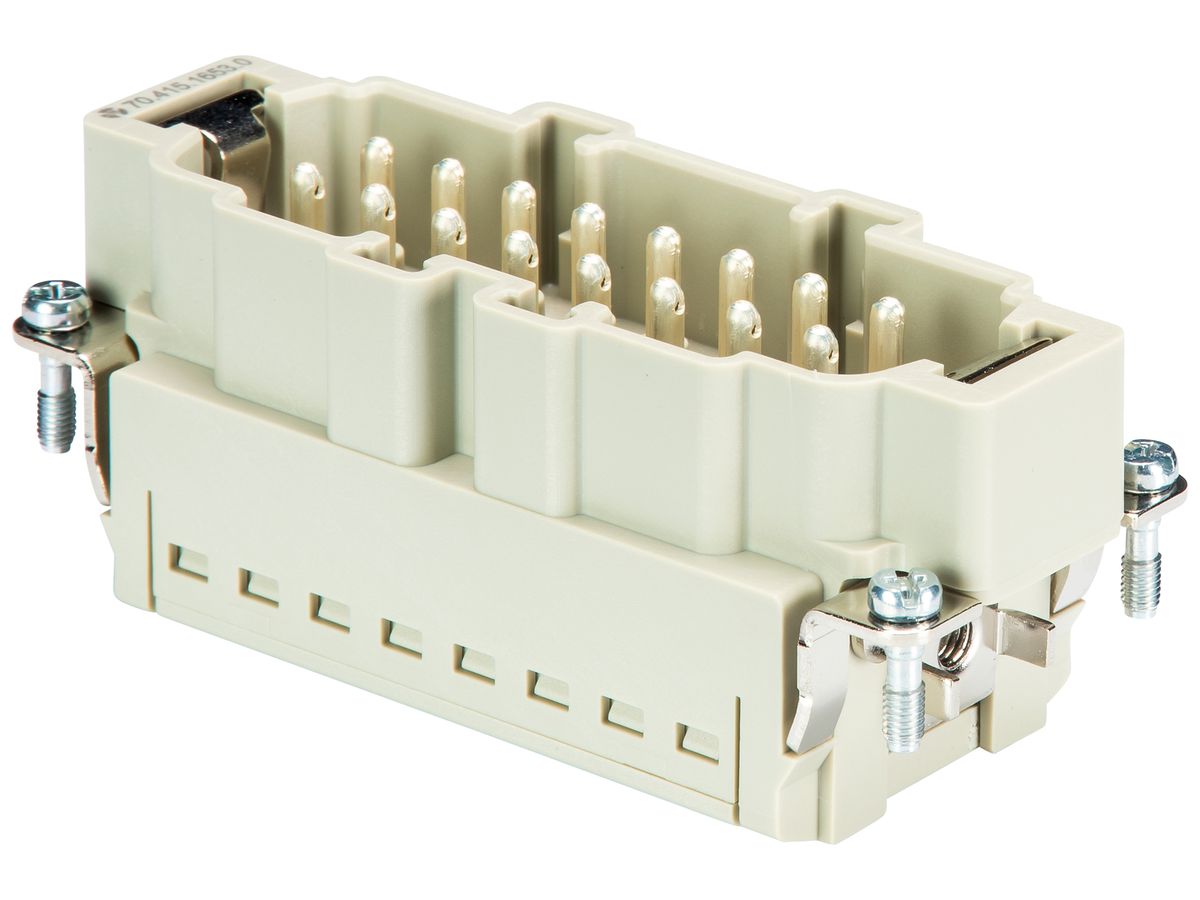 Steckereinsatz Wieland Electric revos BAS STP 16P 16A 0.5…2.5mm²