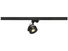 LED-Strahler SLV KALU TRACK, 12W 800lm 3000K mit 3-Phasen-Adapter IP20 schwarz