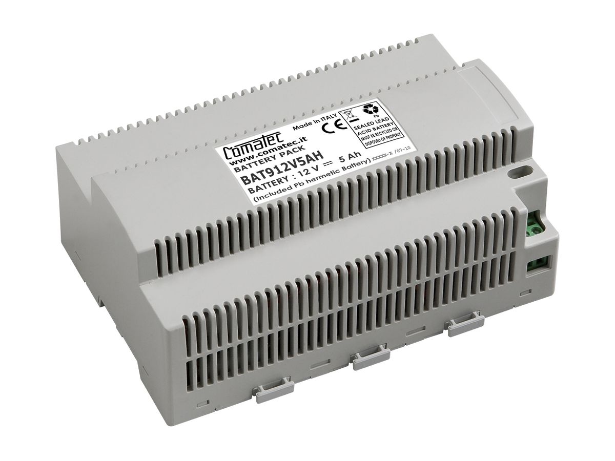 REG-Batteriemodul Comatec BAT912V4AH für USV06P, 12VDC 5Ah, 6TE