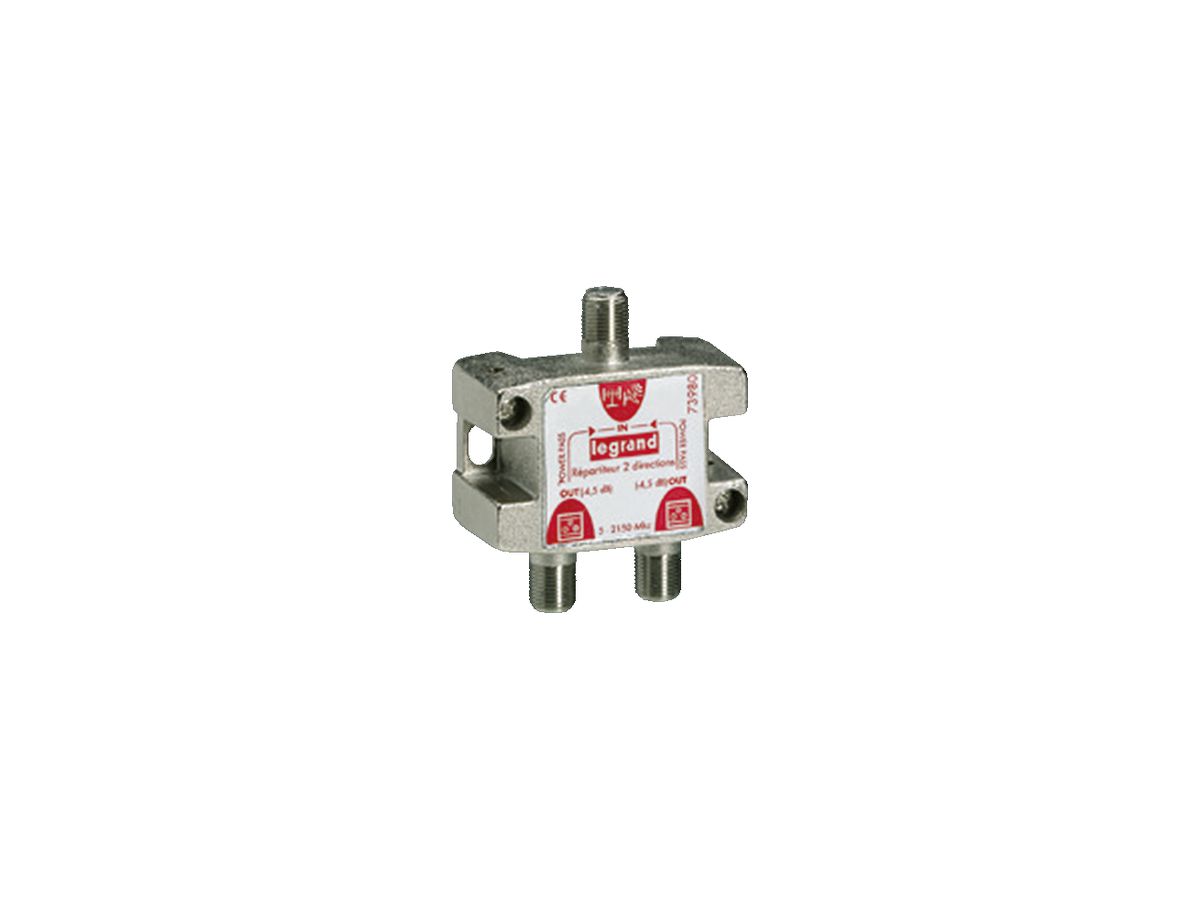 TV Verteiler 2-fach Legrand InOne