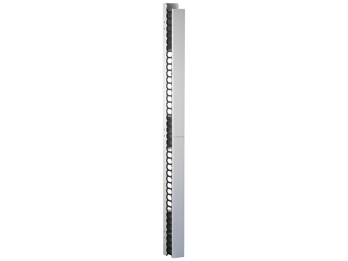 Kabelführung R&M 1821×100×150mm Metall/Kunststoff 42HE grau 1Paar