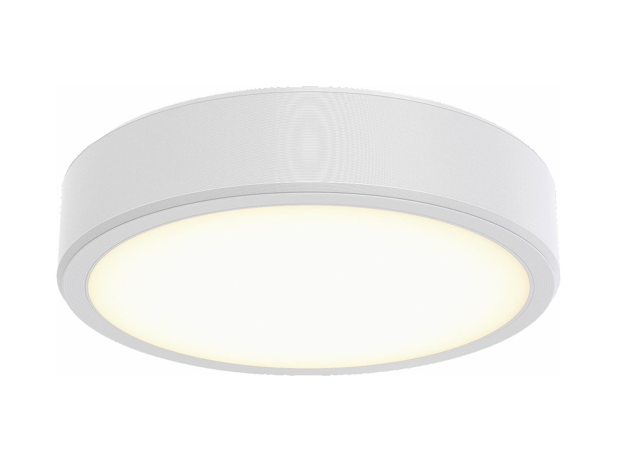 LED-Deckenleuchte Philips Essential 15.4W 1817lm 930 DALI Ø390×85mm weiss
