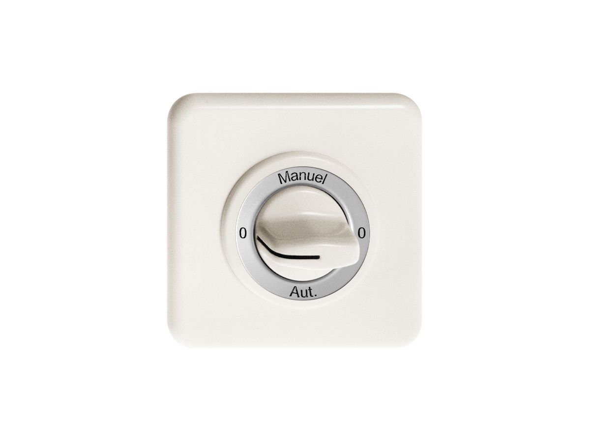 UP-Frontset 0-Auto-0-Main weiss für Drehschalter FH