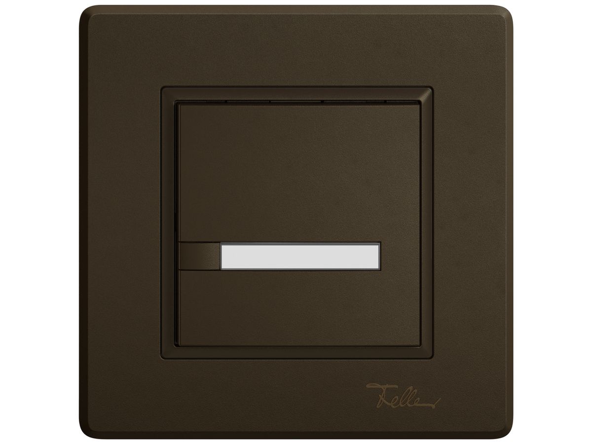 UP-Universaltaster EDIZIO.liv UNI SNAPFIX® o.LED 1× 1-Tbed.Pap.br