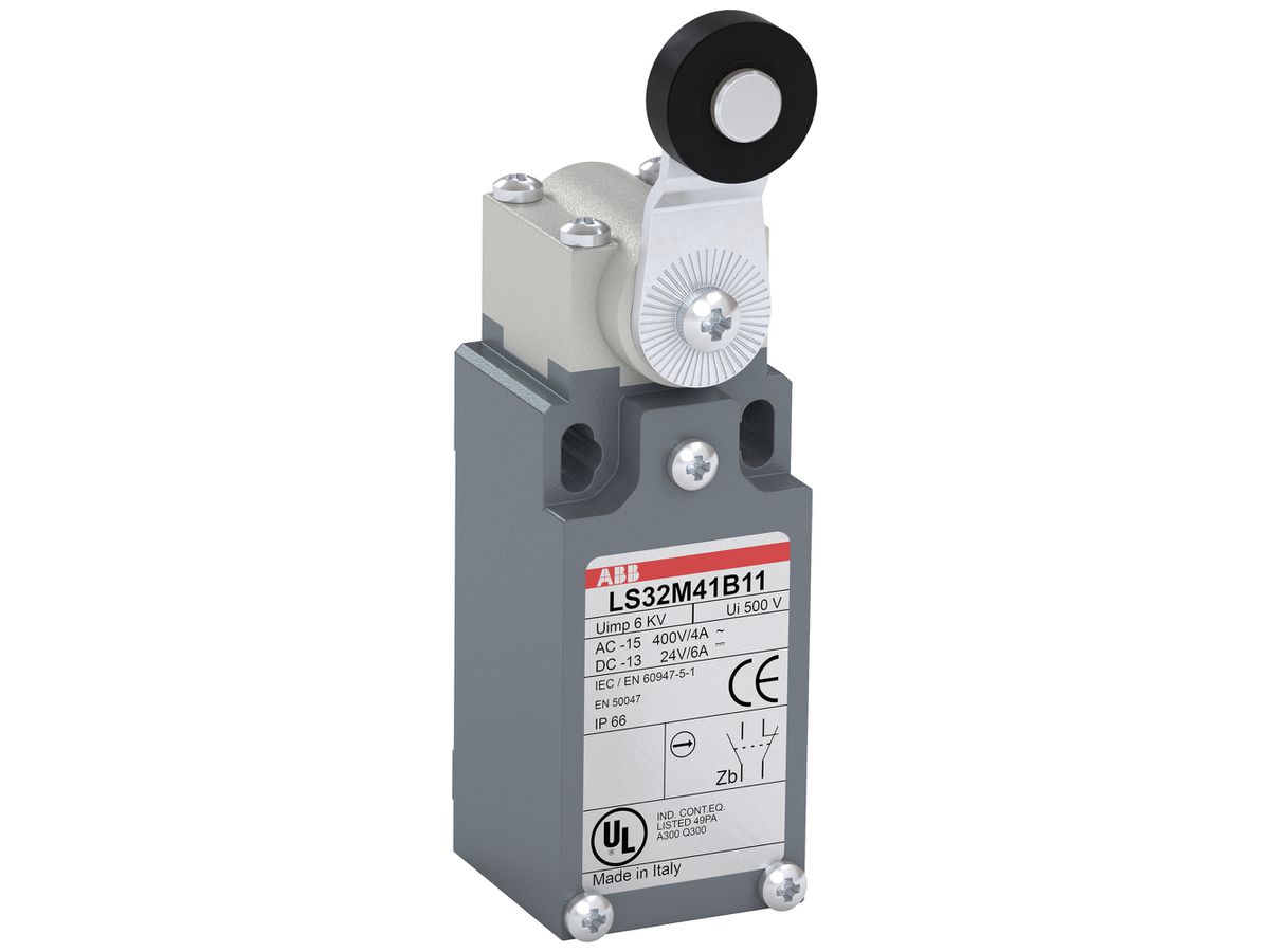 Positionsschalter ABB LS3 Rollenschwenkhebel Zamak M16
