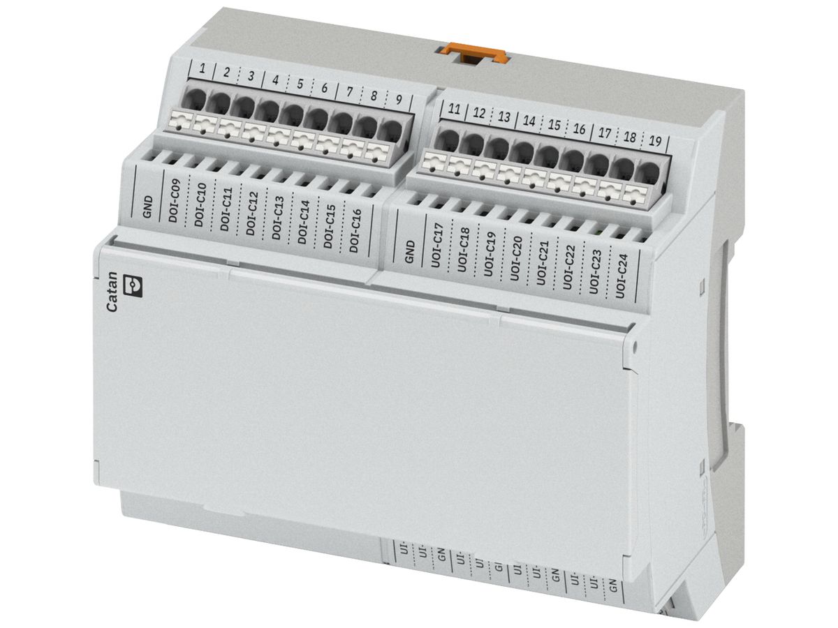 REG-Ein-/Ausgangs-Modul SPS PX Catan 19.2…30VDC 8×DI 8×DO