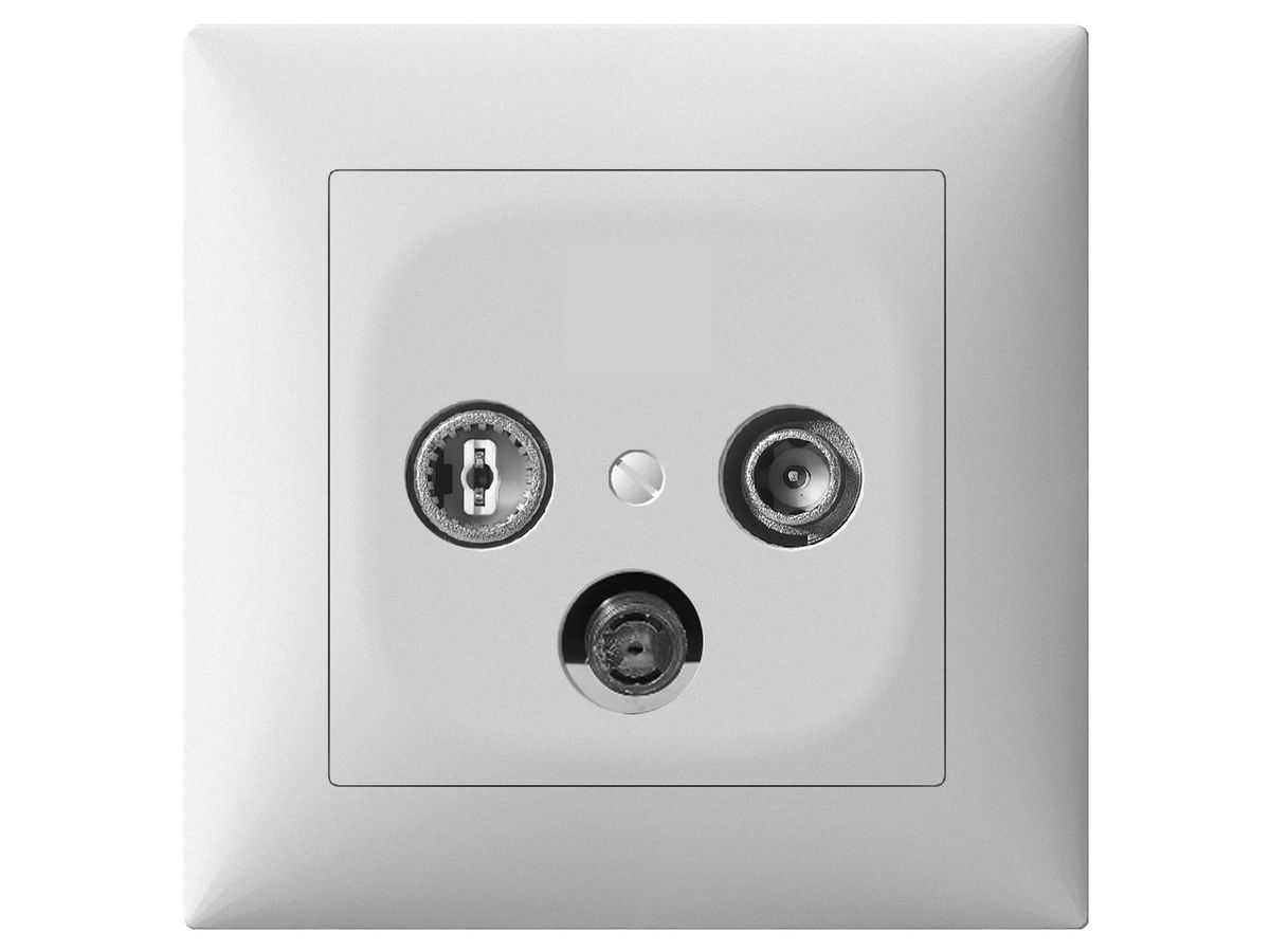 UP-Antennendose SIDUS B TV-R-SAT weiss