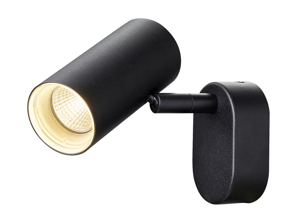 LED-Spot SLV NOBLO 8W 450lm 920…930 DIM 90×105×127mm schwarz