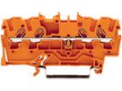 Durchgangsklemme WAGO TOPJOB-S 1.5mm² 4L orange Serie 2001