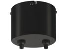 Seilsystem-Transformator SLV TENSEO 50VA, 230VAC/12VAC, Ø111×110mm, schwarz