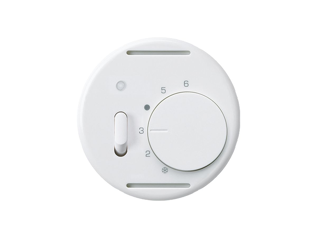 Einsatz zu UP-Raumthermostat basico weiss mit Schalter
