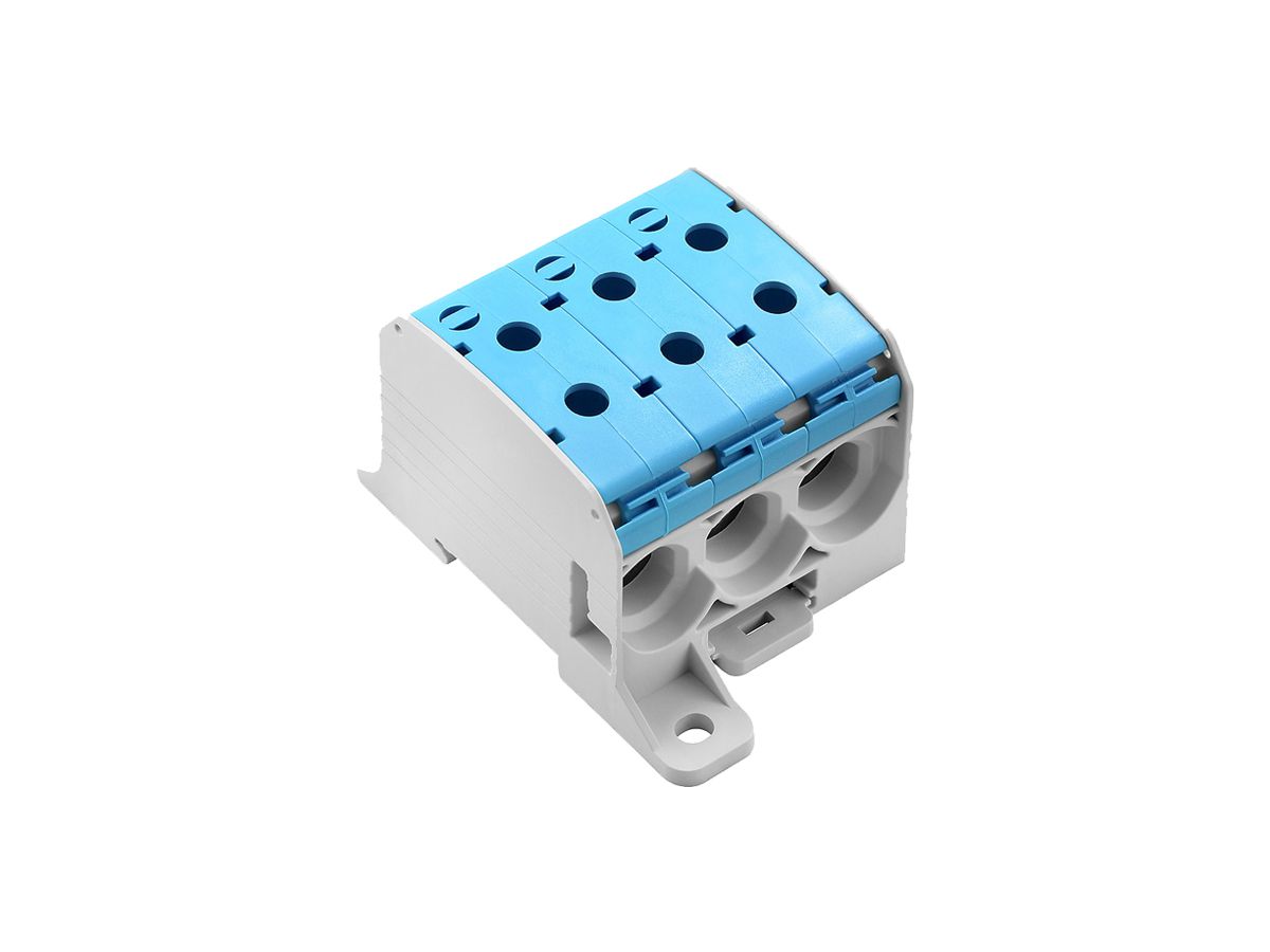 Verteilerblock WM WPD 331CC 1P 232A 3×Eing 3×Ausg 10…95mm² 10…95mm²