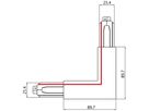L-Einspeiser Sylvania OneTrack 3-Phasen DALI weiss innen