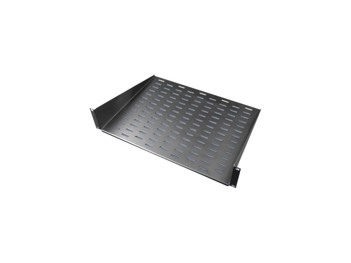 Geräteboden 19" Minkels 2HE, T=250mm, schwarz