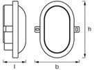 LED-Decken-/Wandleuchte LDV LED BULKHEAD, 6W 4000K weiss