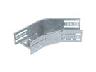 Bogen BET RB 45° 60×100mm Stahl feuerverzinkt