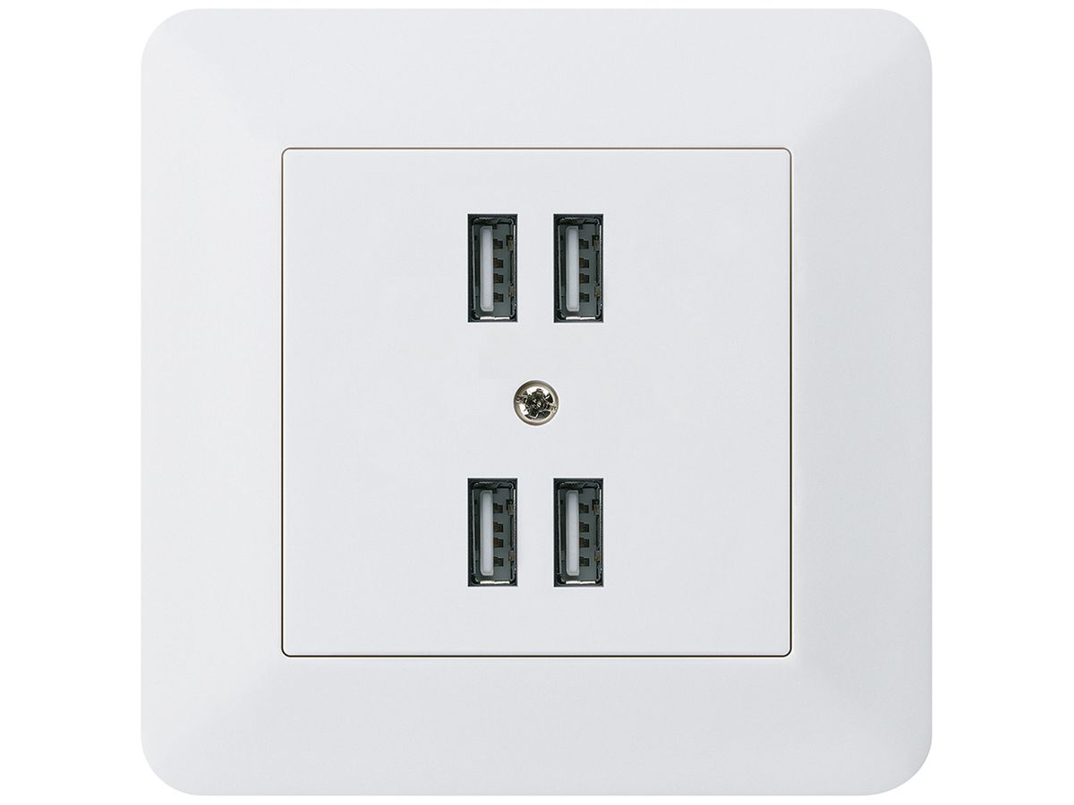 UP-Steckdose 4×USB kallysto.trend 2400mA weiss