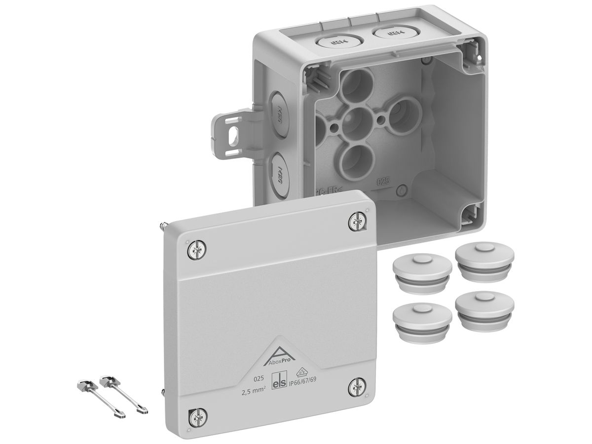 AP-Abzweigdose Spelsberg Abox Pro 025 AB-L 92×92×60mm IP69 gu