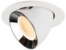 LED-Downlight SLV NUMINOS GIMBLE L 17W 2400lm 2700K WB DALI Ø145 ws/cr